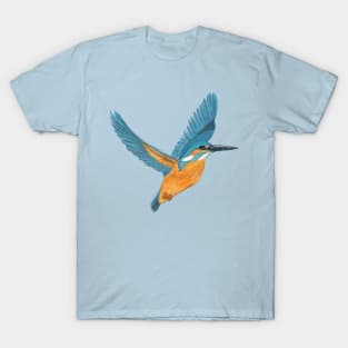 Flying kingfisher T-Shirt